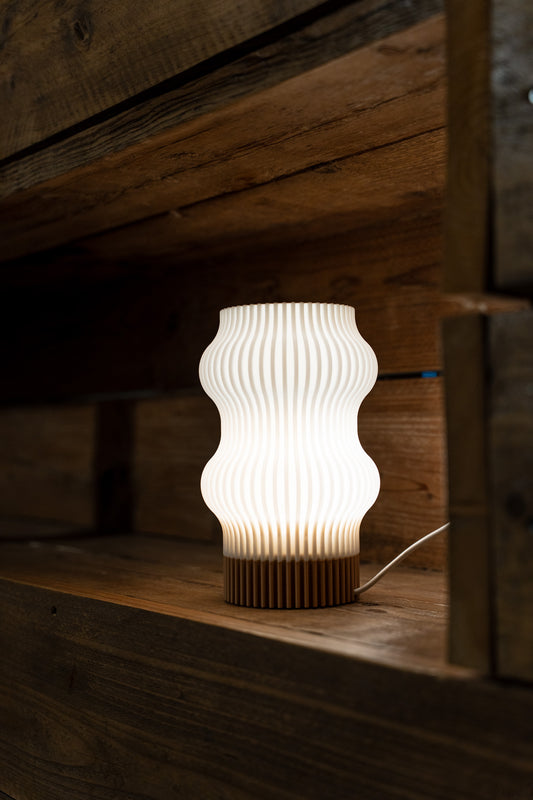 Latte bruine sfeerlamp - Morella