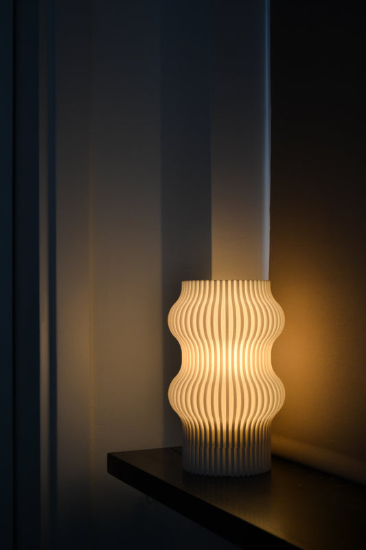 Latte bruine sfeerlamp - Morella