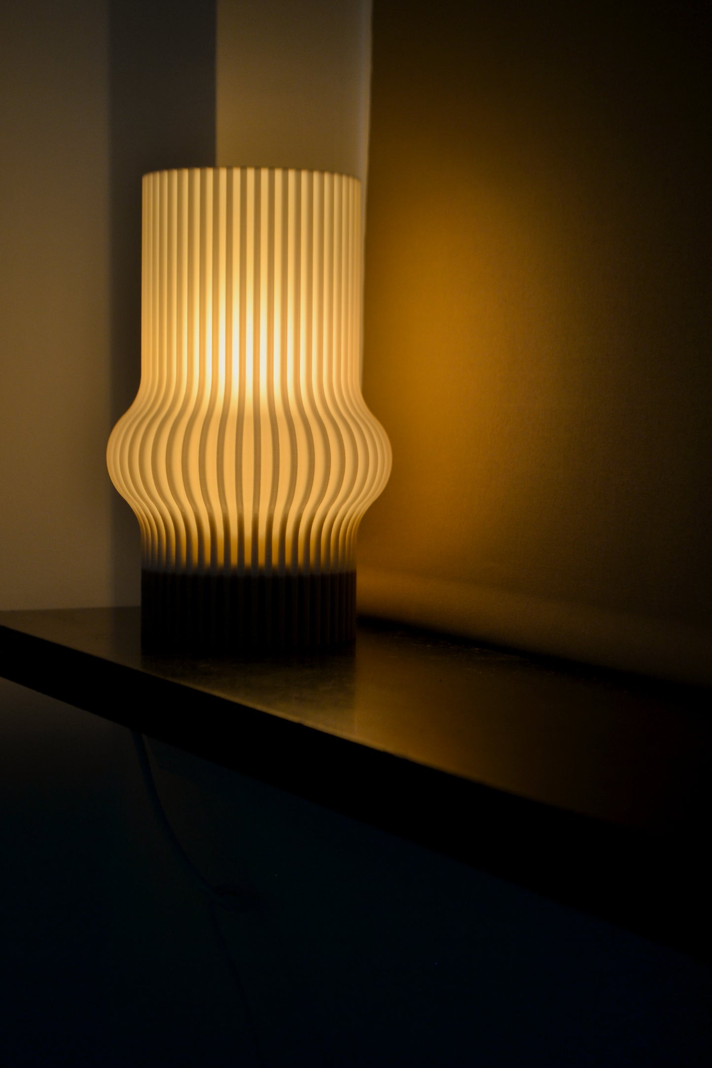 Latte bruine sfeerlamp - Altea