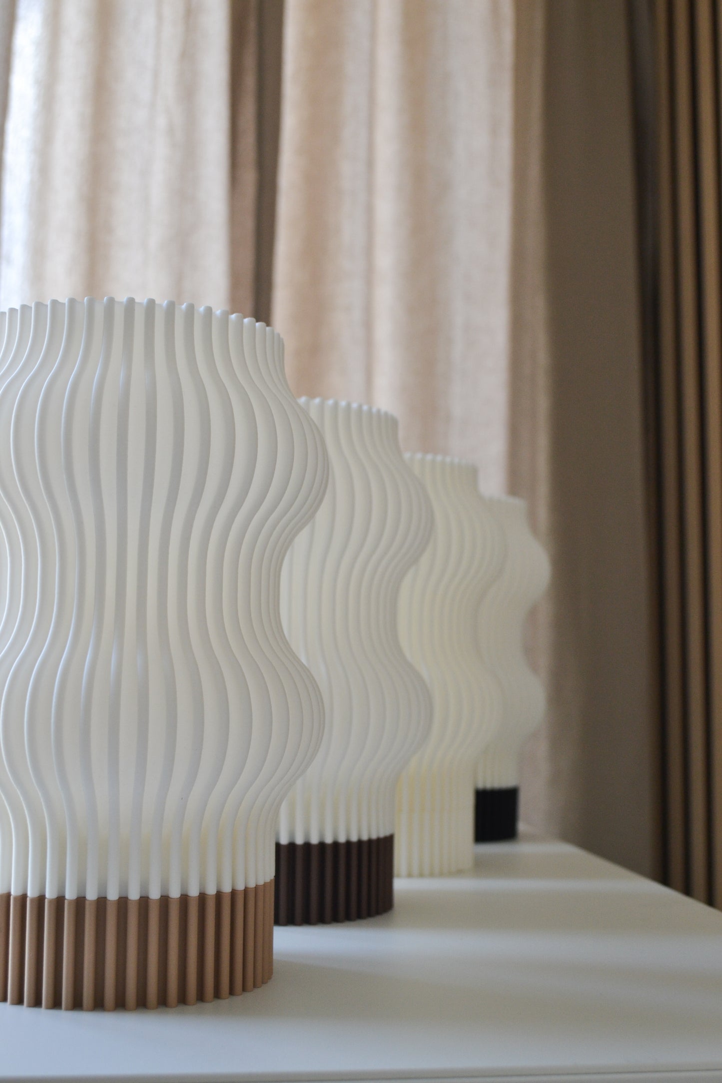 Bruine sfeerlamp - Morella