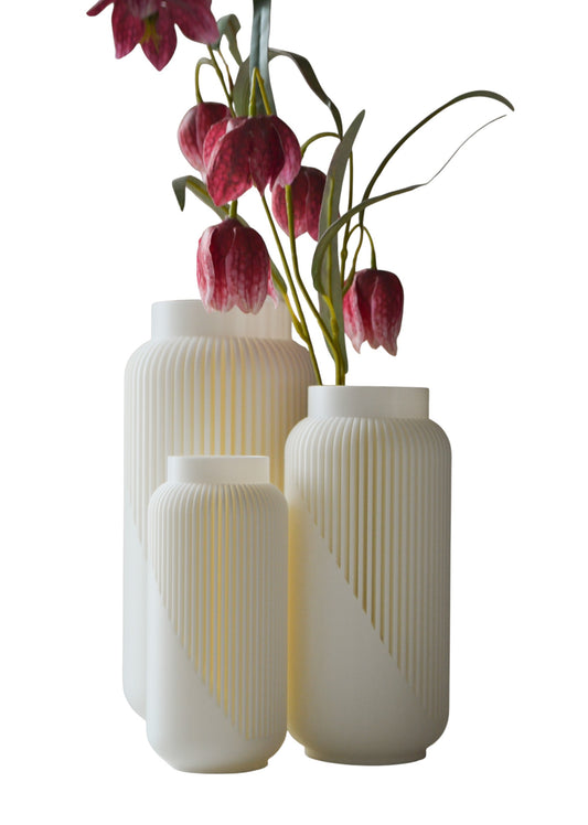 Witte vaas - Dozza
