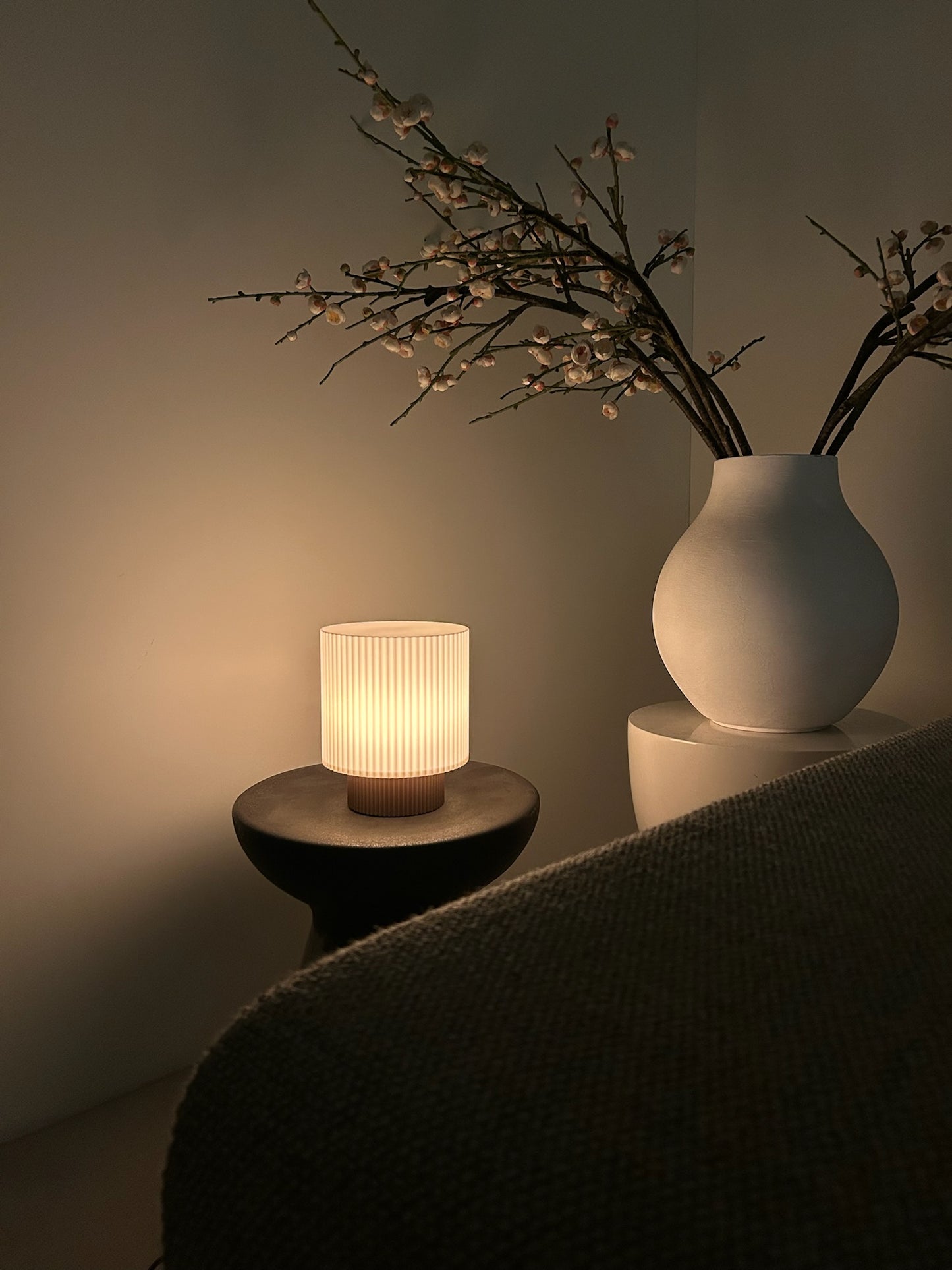 Bruine sfeerlamp - Besalu