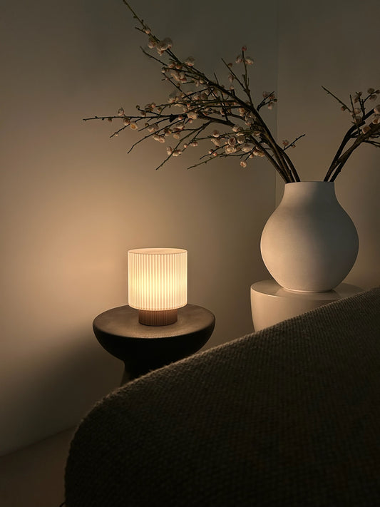 Bruine sfeerlamp - Besalu