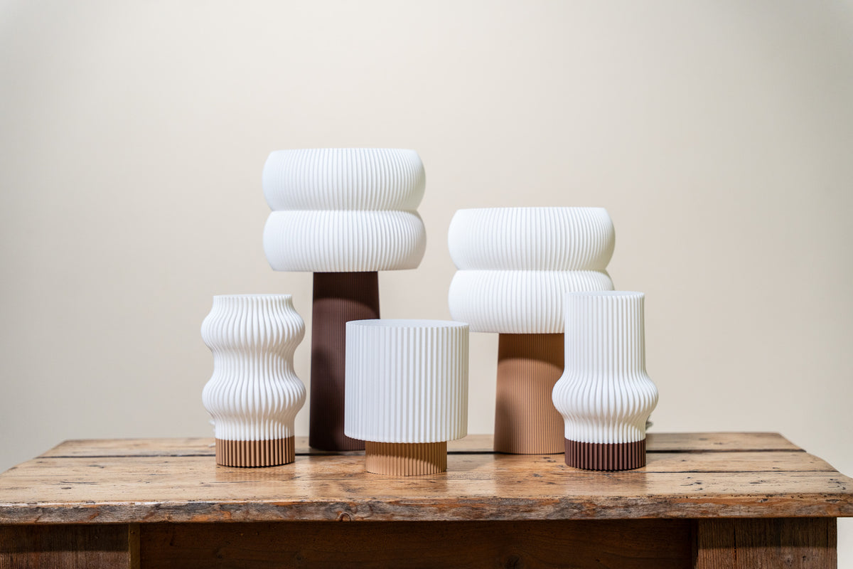 Bruine sfeerlamp - Besalu