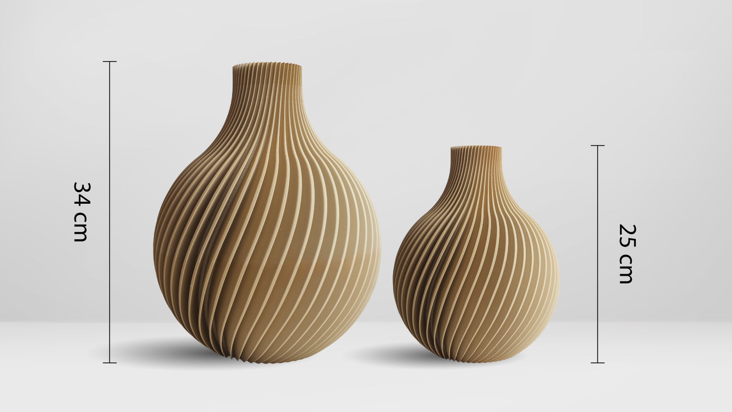 Beige vaas - Atrani