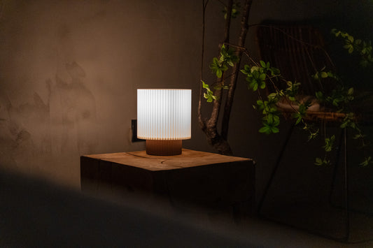 Bruine sfeerlamp - Besalu