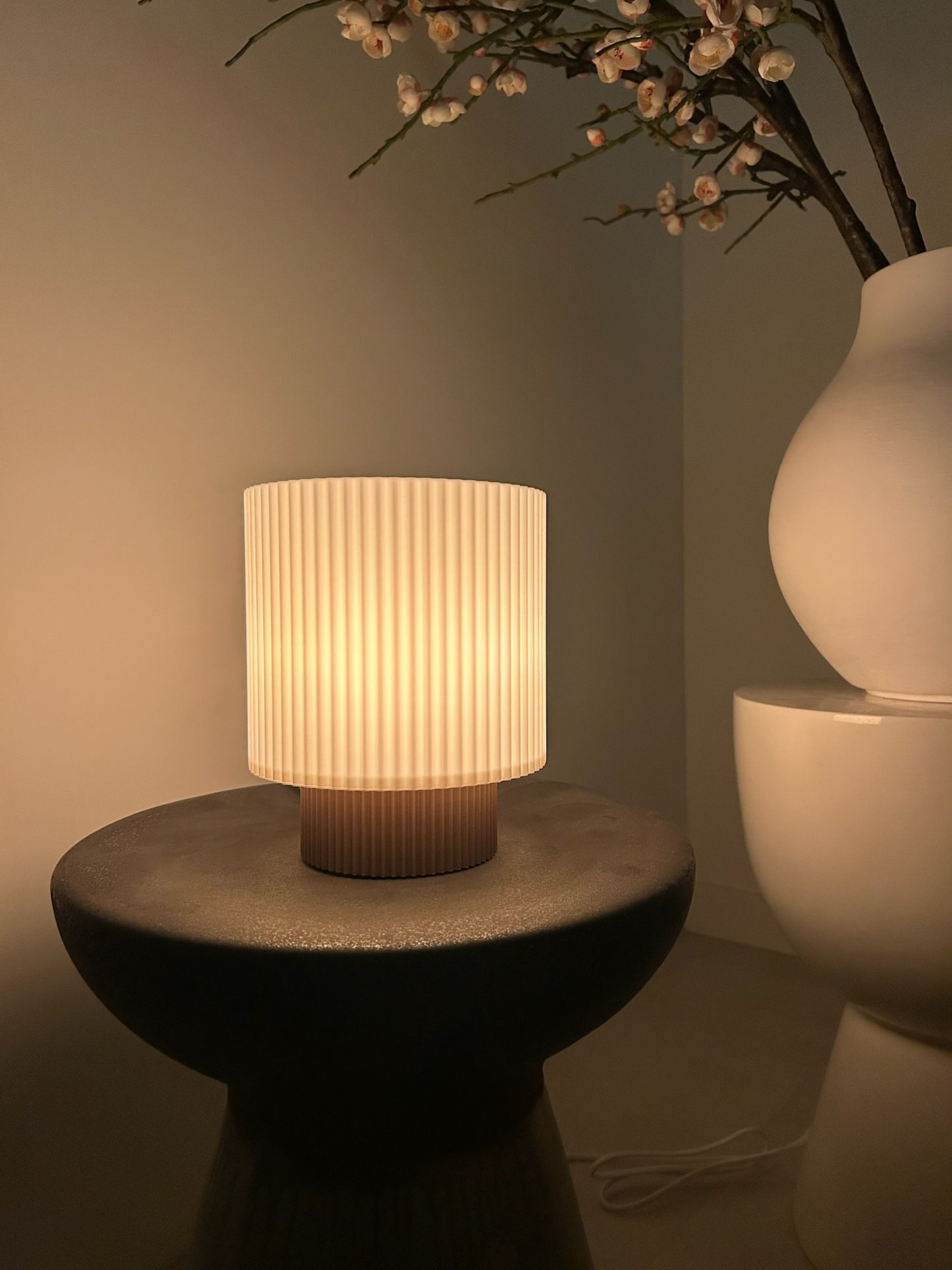 Latte bruine sfeerlamp - Besalu