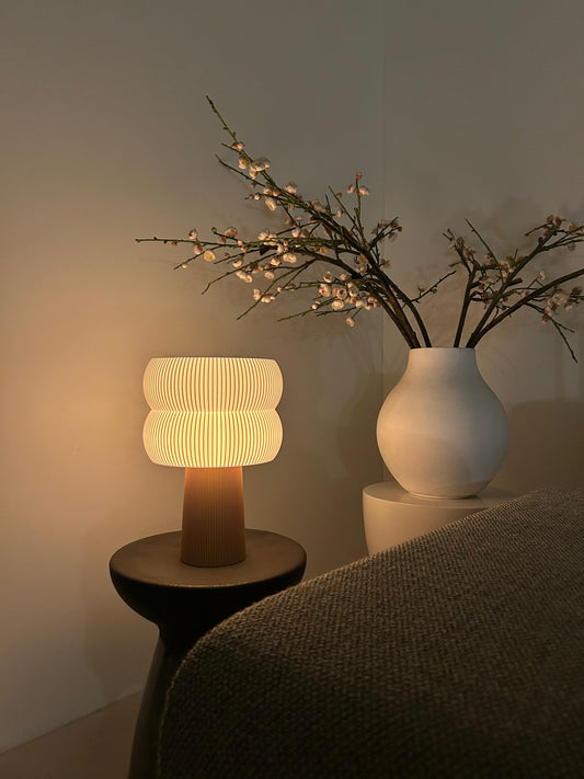 Latte bruine sfeerlamp - Casares